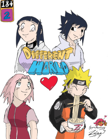 [Zulana Boobana] Different Worlds (Naruto) cover