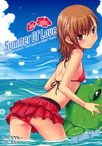 (C80) [Aspergillus (Okara)] Summer Of Love (Toaru Kagaku no Railgun) [Korean] [Team Arcana] cover