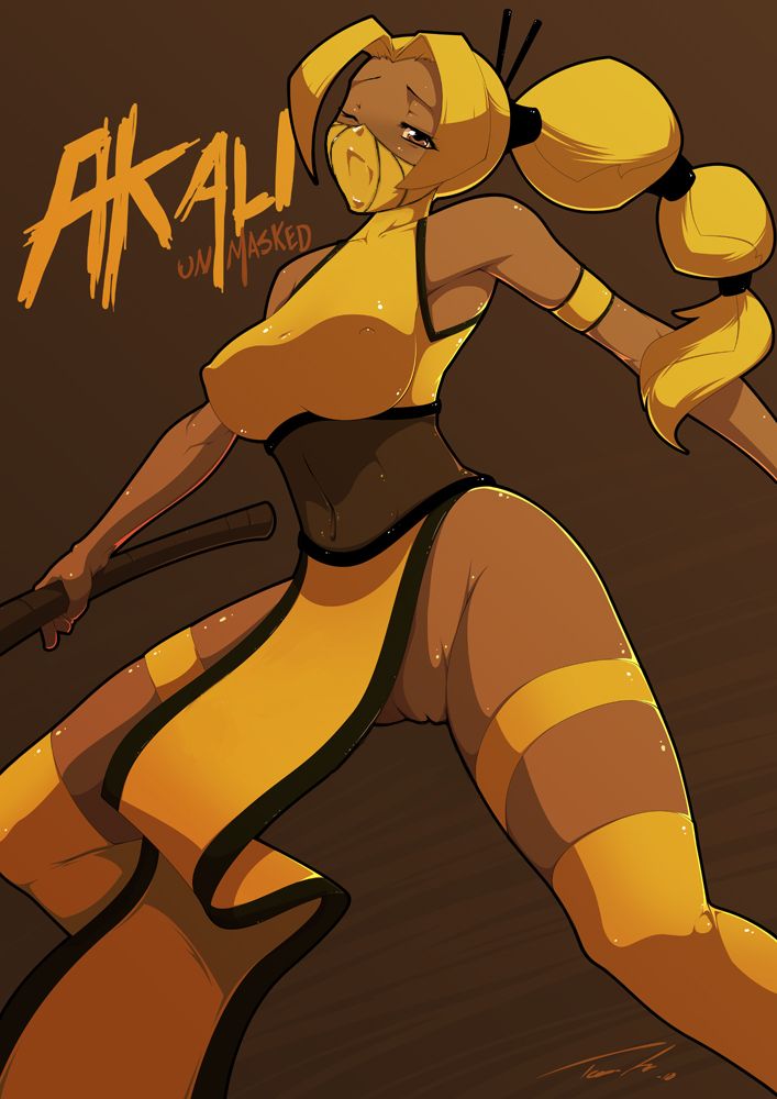 Akali - League of Legemds page 6 full