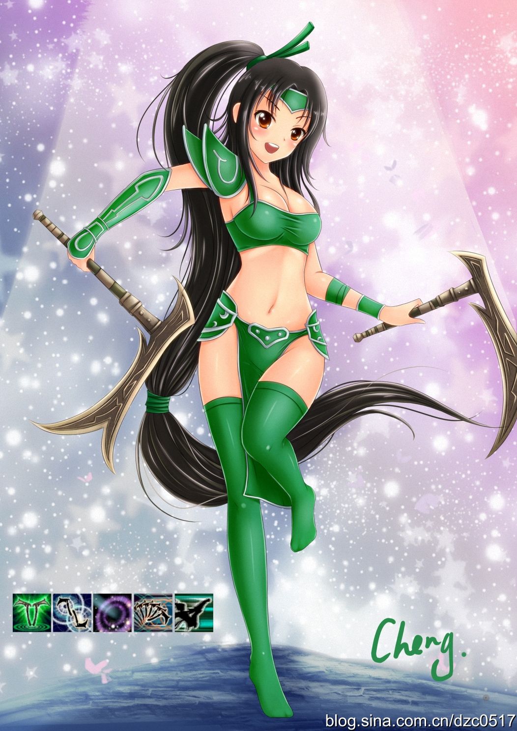 Akali - League of Legemds page 8 full