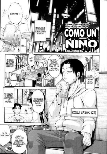 [Jun] Like A Child | Como un niño (COMIC Tenma 2010-11) [Spanish] [Kallen-Kozuki] cover