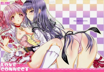(COMIC1☆5) [Shoujo Gesshoku (Shimao Kazu)] LOVE CONNECT (Puella Magi Madoka☆Magica) cover