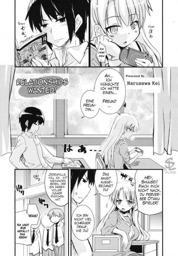 [Narusawa Kei] Kare Kano Boshuu Chuu! | Relationships Wanted! (COMIC RiN 2010-10) [German] [SchmidtSST] cover