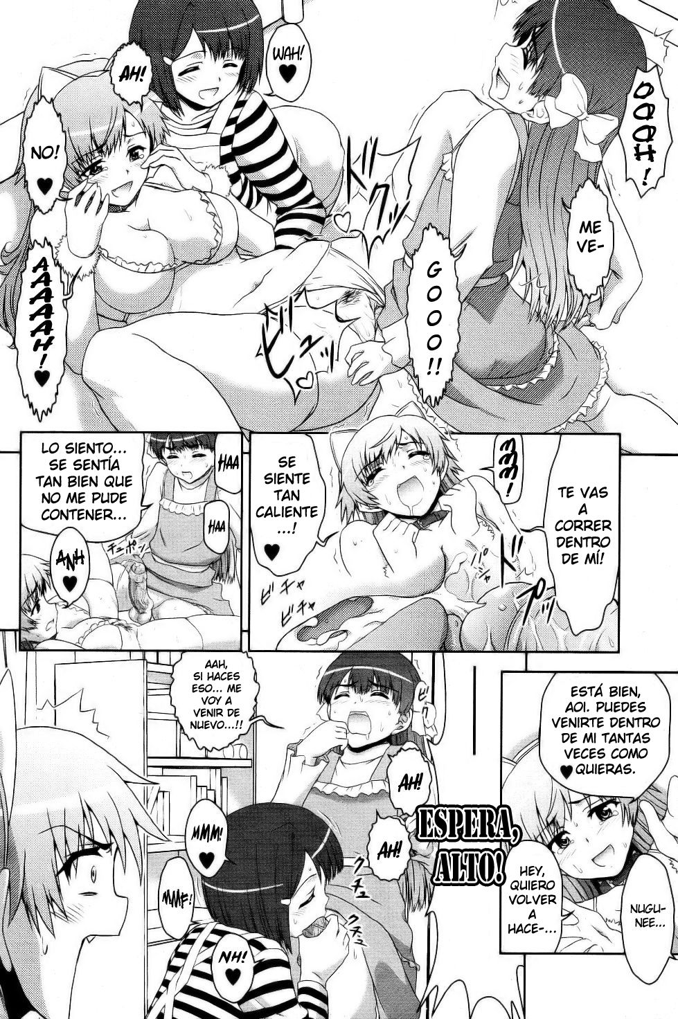 Sannin Sanshimai !!? | Three People, Three Sisters!!? page 12 full