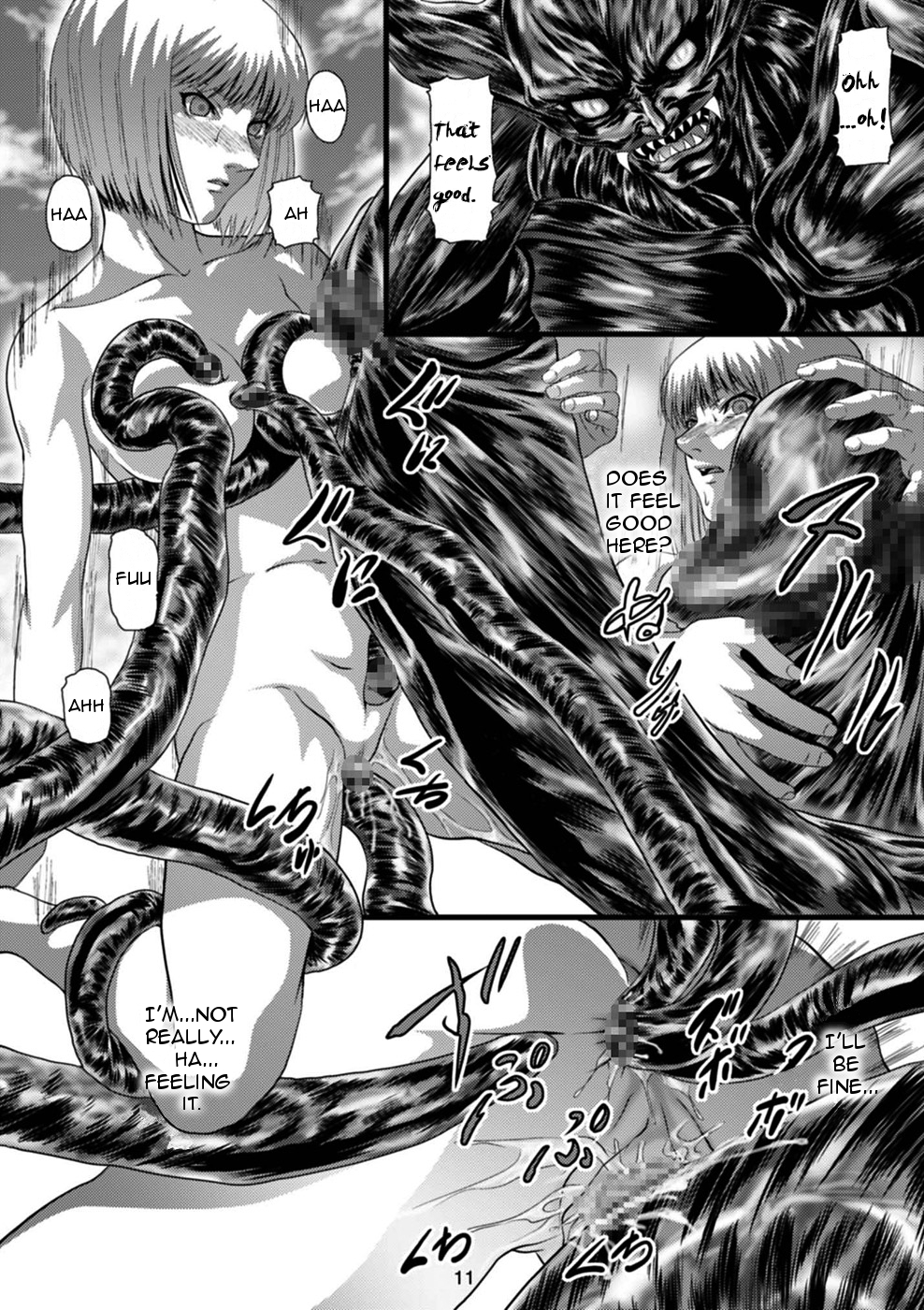 Youmainmetsu -Kita no Inran Hen- | Claymore Nasty Beast lover page 12 full