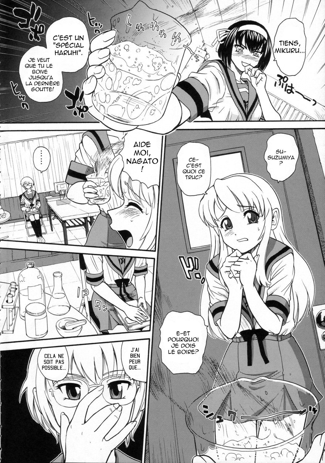 Asahina Mikuru no Milk | Le Lait de Mikuru Asahina page 3 full