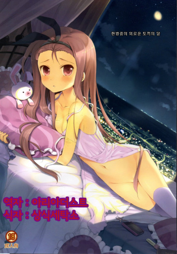 (C80) [Panda ga Ippiki (Komi Zumiko)] Mayonaka Sabishii Usagi no Tsuki (THE iDOLM@STER) [Korean] cover