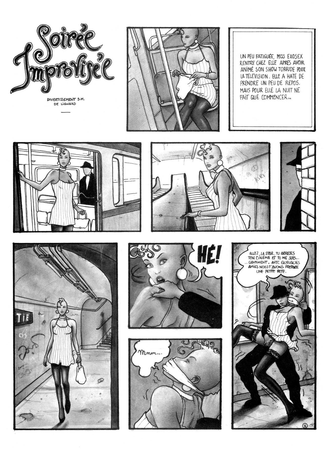 BD - Lignard - Soiree improvis&eacute;e page 1 full