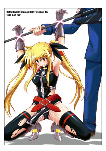 (C74) [Cyclone (Reizei, Izumi)] 840 BAD END - Color Classic Situation Note Extention 1.5 (Mahou Shoujo Lyrical Nanoha StrikerS) [English] [Usual Translations] cover