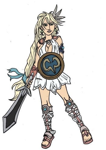 [Arania (Brandon Ondrasek)] Lizardwoman Sophitia (SoulCalibur) [Colored] cover