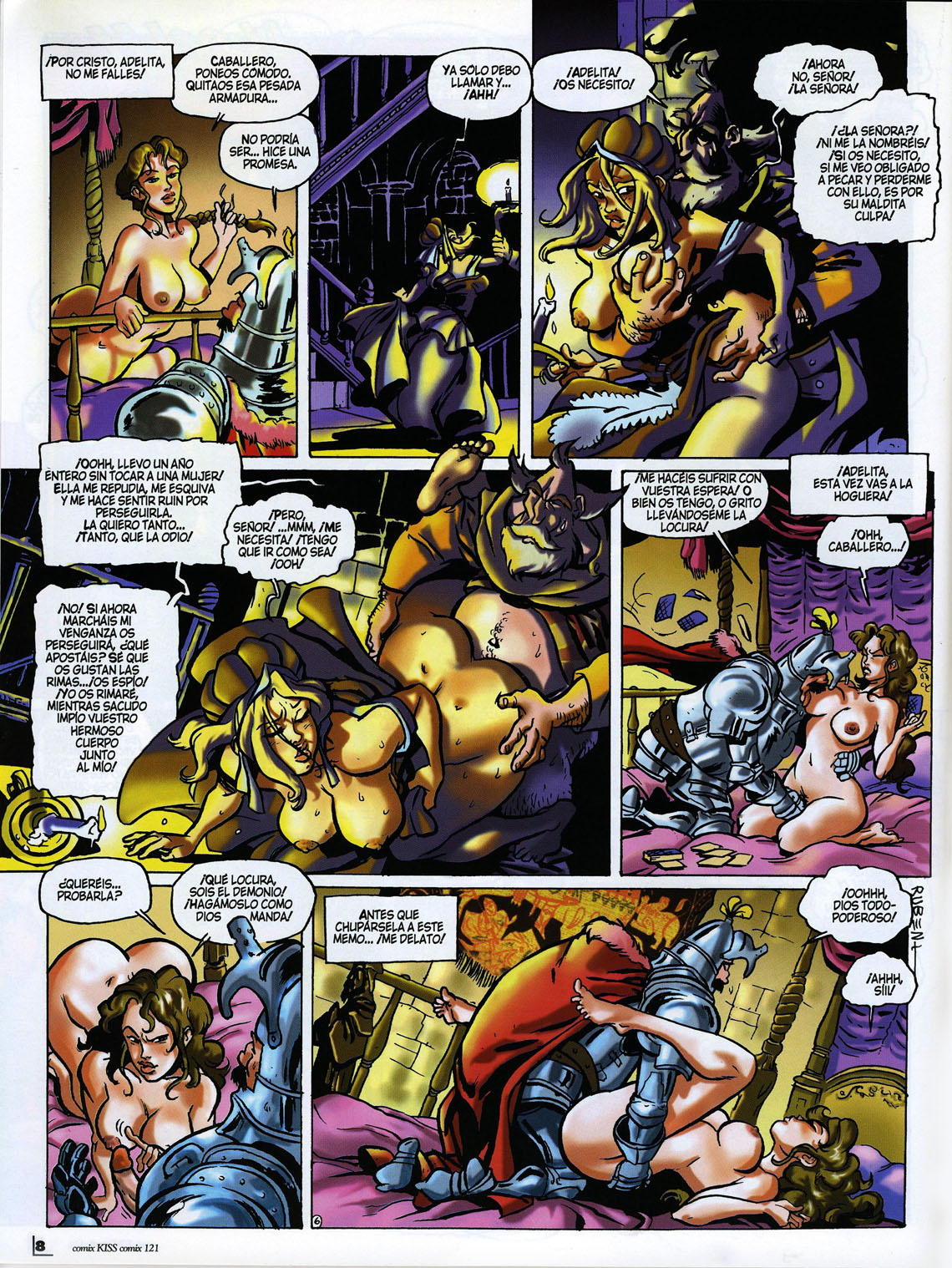 Kiss Comix #121 page 8 full