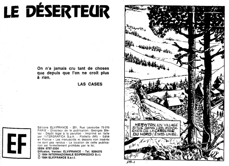 Série Verte n°114 - Le déserteur page 2 full