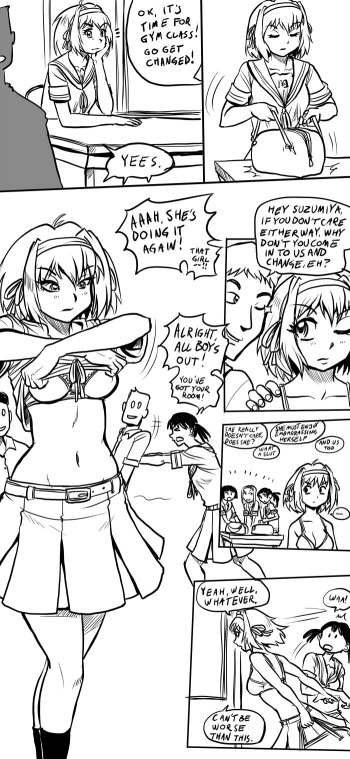 [Spidu (Ragathol)] Changing (The Melancholy of Haruhi Suzumiya) cover