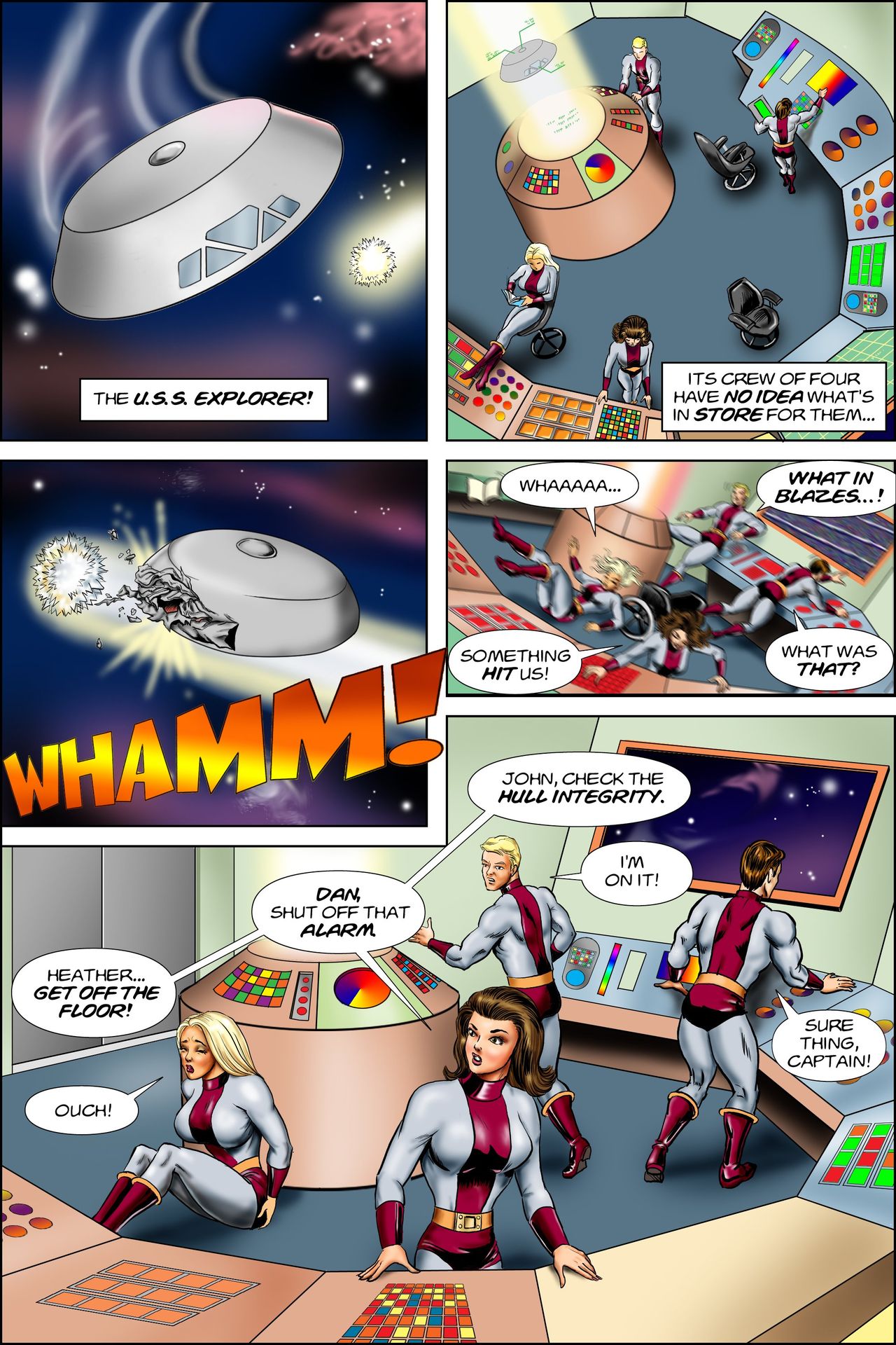 Battle of the Space Amazons page 2 full