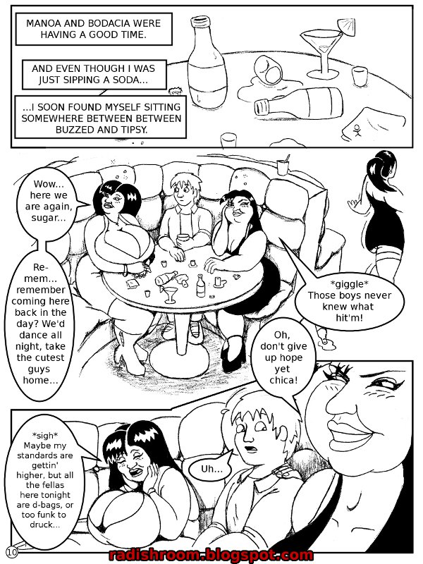Tales of Schlock #13 : "Black & White Milkshake" page 12 full