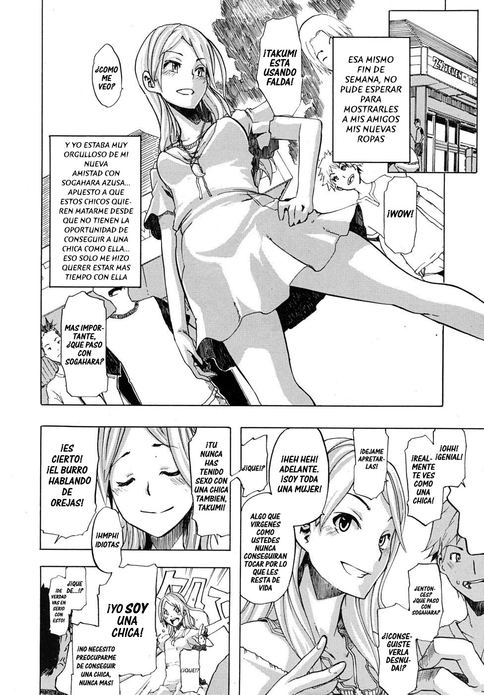 Onnanoko ni Natte | Convertide en una Chica Ch. 1   =P666HF= page 10 full