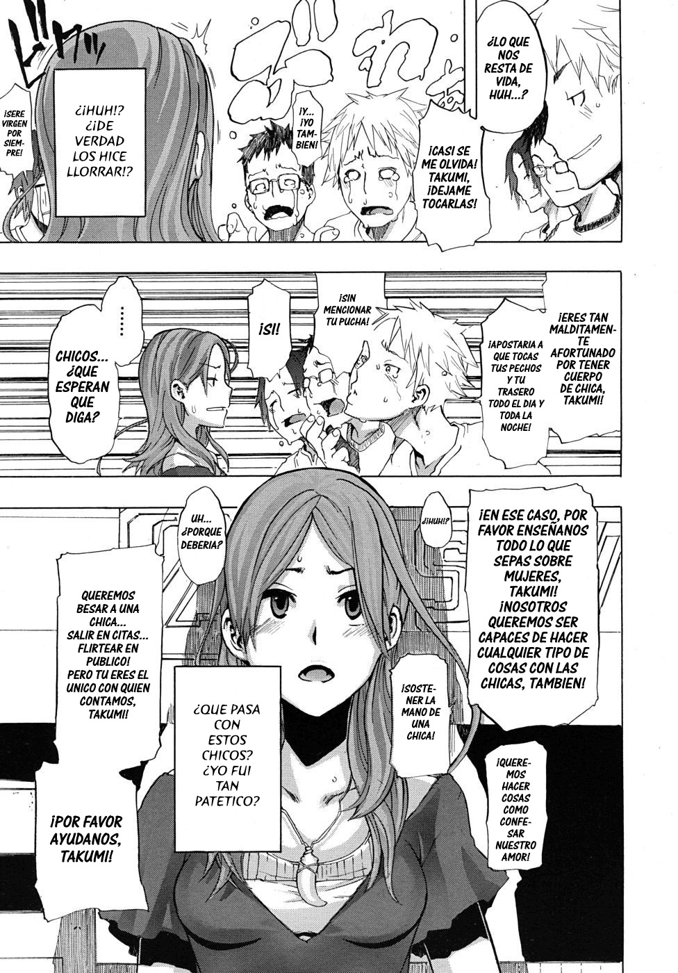 Onnanoko ni Natte | Convertide en una Chica Ch. 1   =P666HF= page 11 full