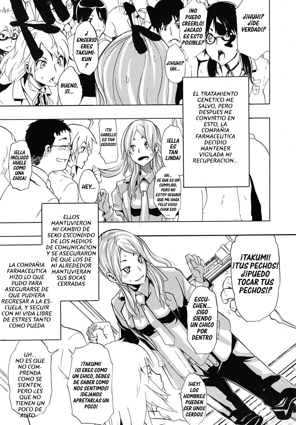 Onnanoko ni Natte | Convertide en una Chica Ch. 1   =P666HF= page 3 full