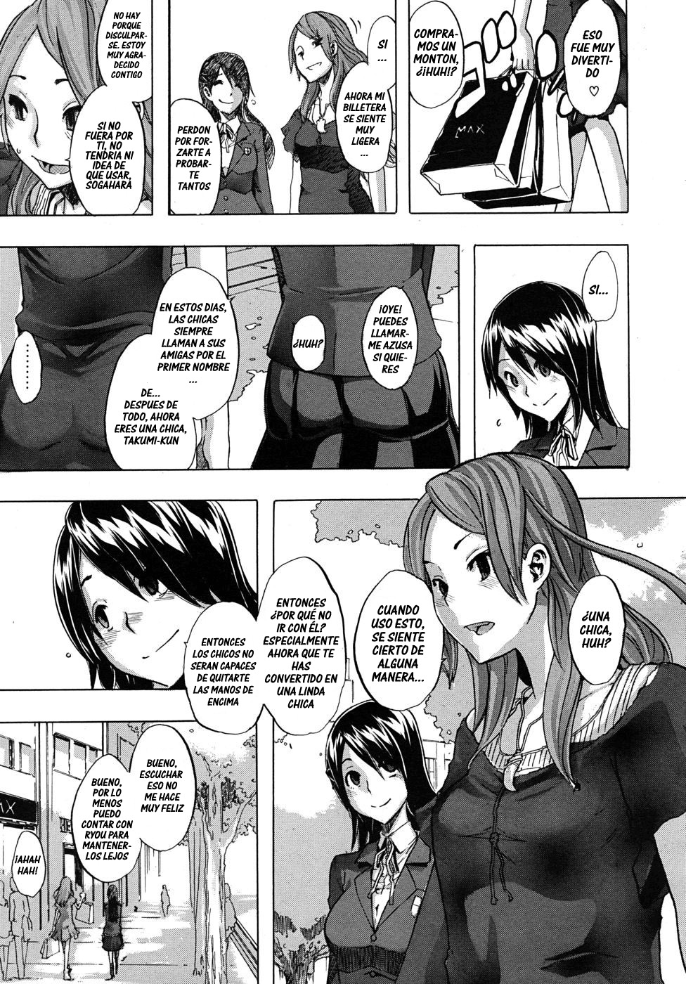 Onnanoko ni Natte | Convertide en una Chica Ch. 1   =P666HF= page 9 full