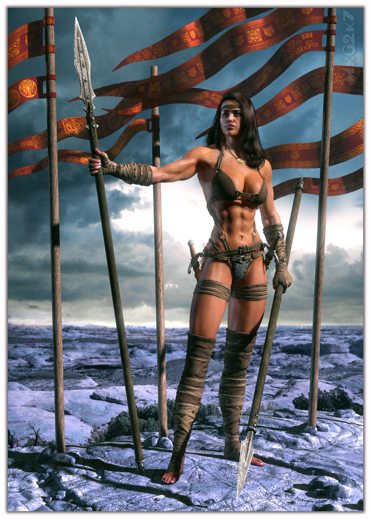 Barbarian and Amazon Women Misc Set 1 page 10 full