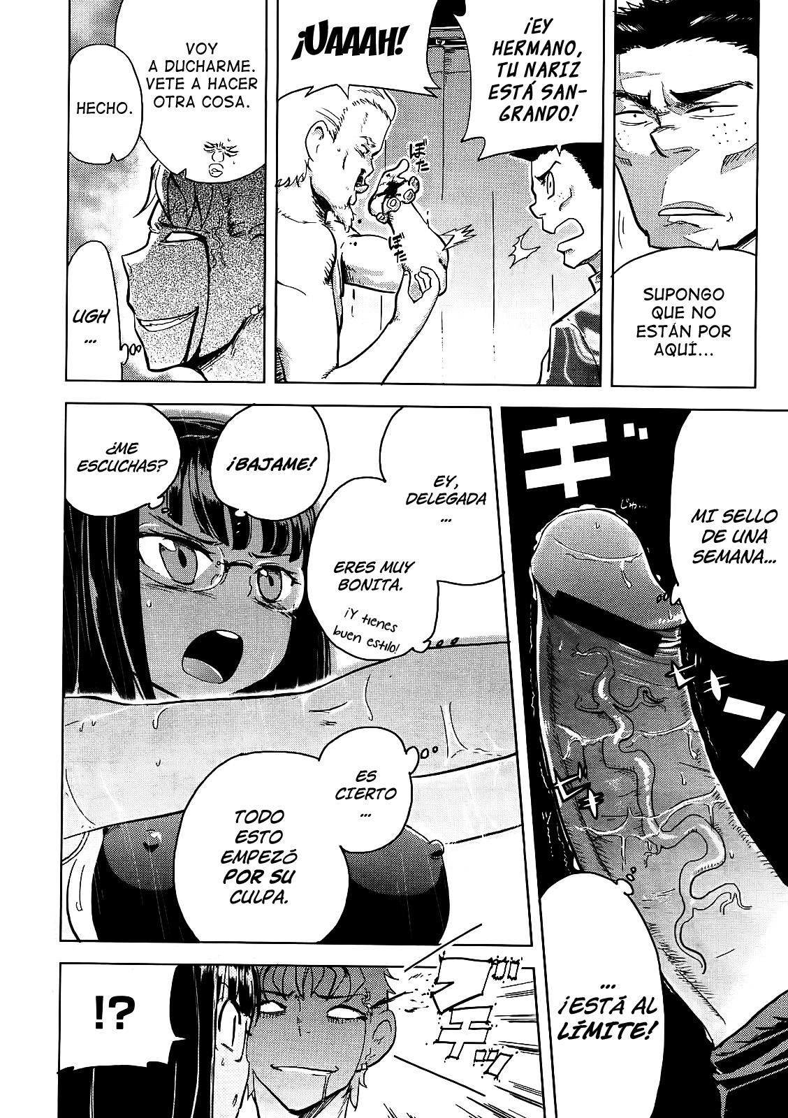 Back to the Iinchou | Ayudando a la delegada page 12 full