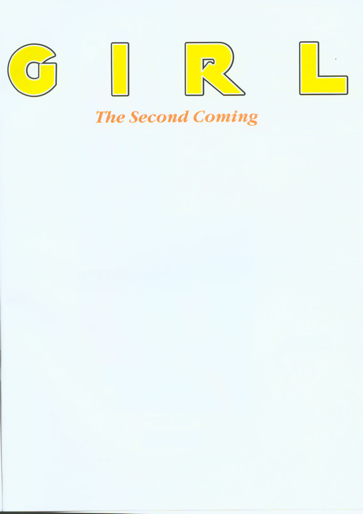 Girl - The Second Coming 1 page 2 full