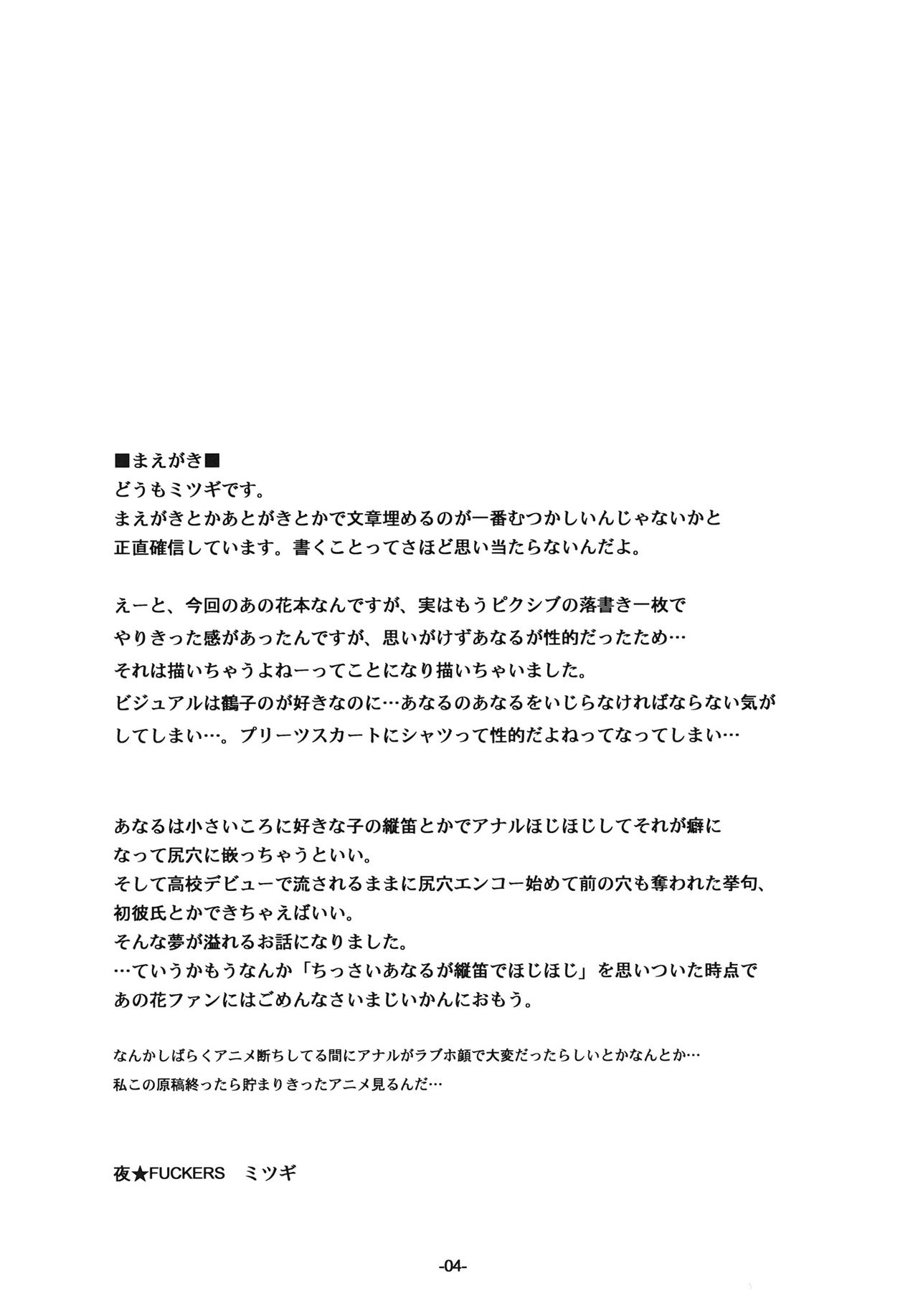 Ano Ana ~Ano Hi Ireta ＊ no Shimari wo Boku wa mou Wasurenai~ page 3 full