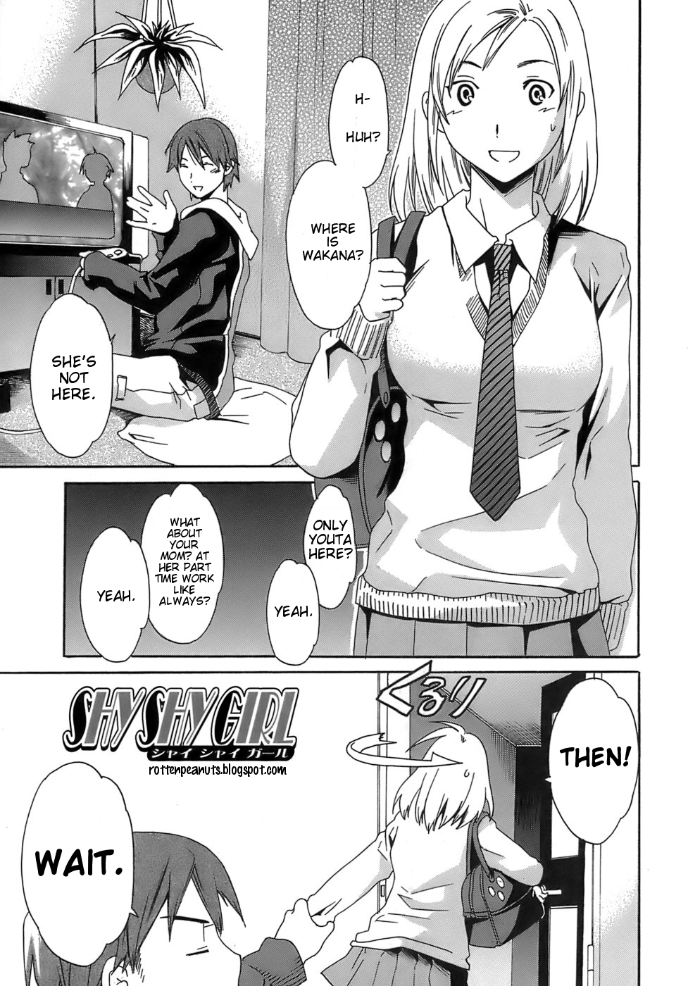 Shy Shy Girl page 1 full