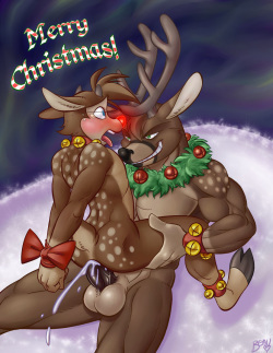 3 Way Gay Furry Reindeer Porn - Rudolph the red nosed Reindeer-Gay- - Comic Porn XXX