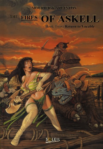 [Arleston, Mourier] The Fires of Askell #2: Return to Vocable [English] {JJ} cover