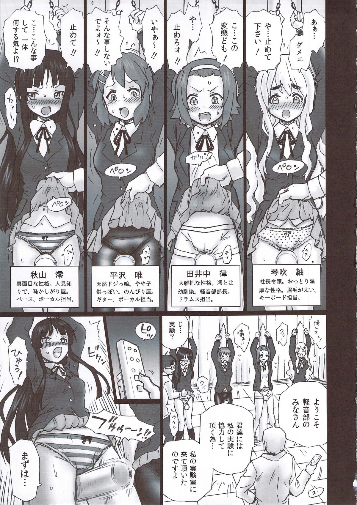 TAIL-MAN KEION! 5GIRLS BOOK BOOK page 4 full