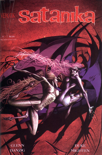 [Glen Danzig] Satanika #3 cover
