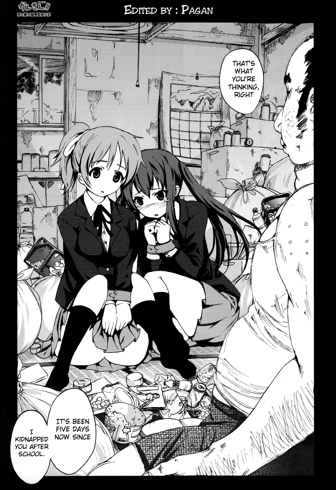 Kankin!! Azusa to Ui no Ryoujoku Kankin Nikki   =Imari+Pagan= page 5 full