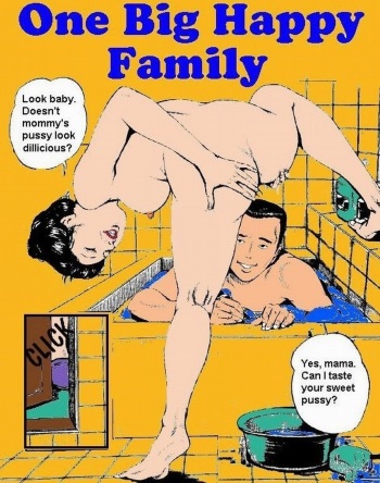 One big happy family (colored) ENG cover