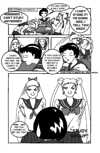 [Bill Kropfhauser] Study Group (Sailor Moon) cover