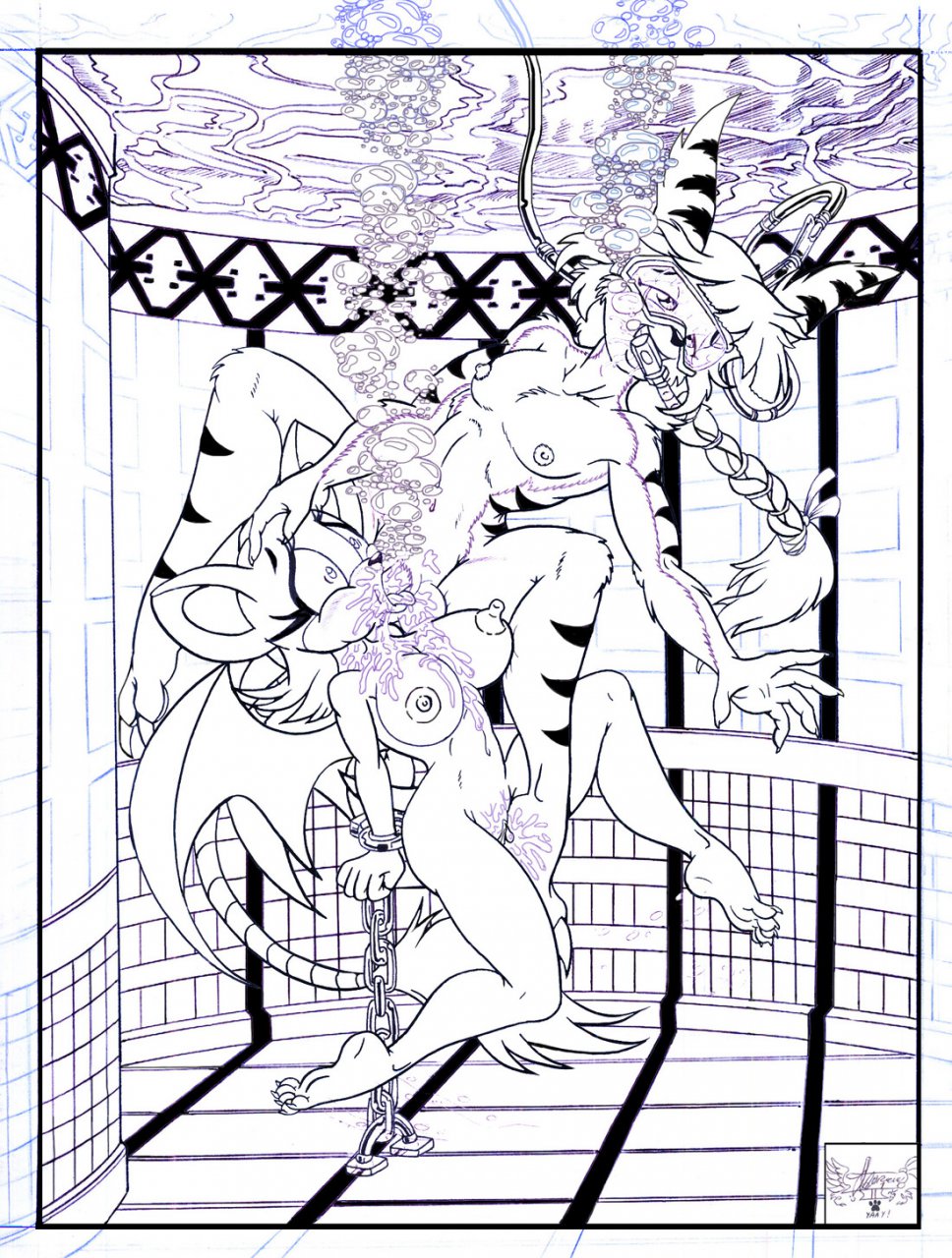 Furries Underwater page 3 full