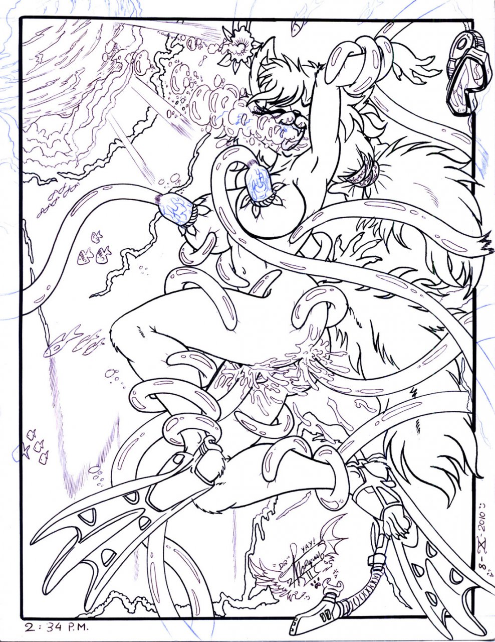 Furries Underwater page 5 full