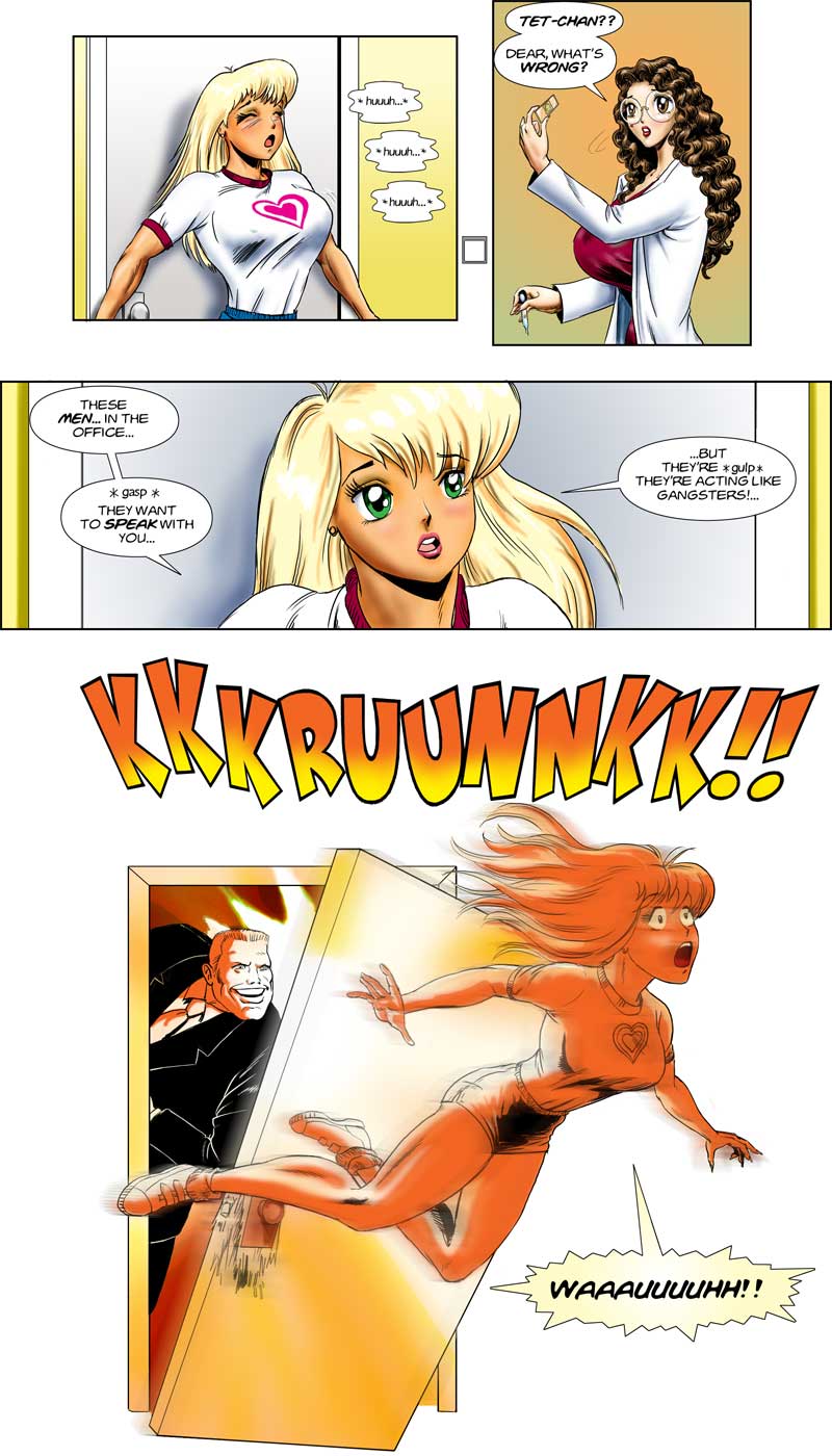 Tetsuko 1 Incident at Gannon Labs! page 12 full
