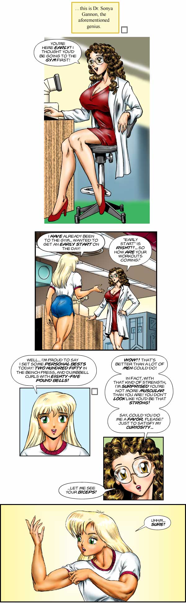 Tetsuko 1 Incident at Gannon Labs! page 4 full