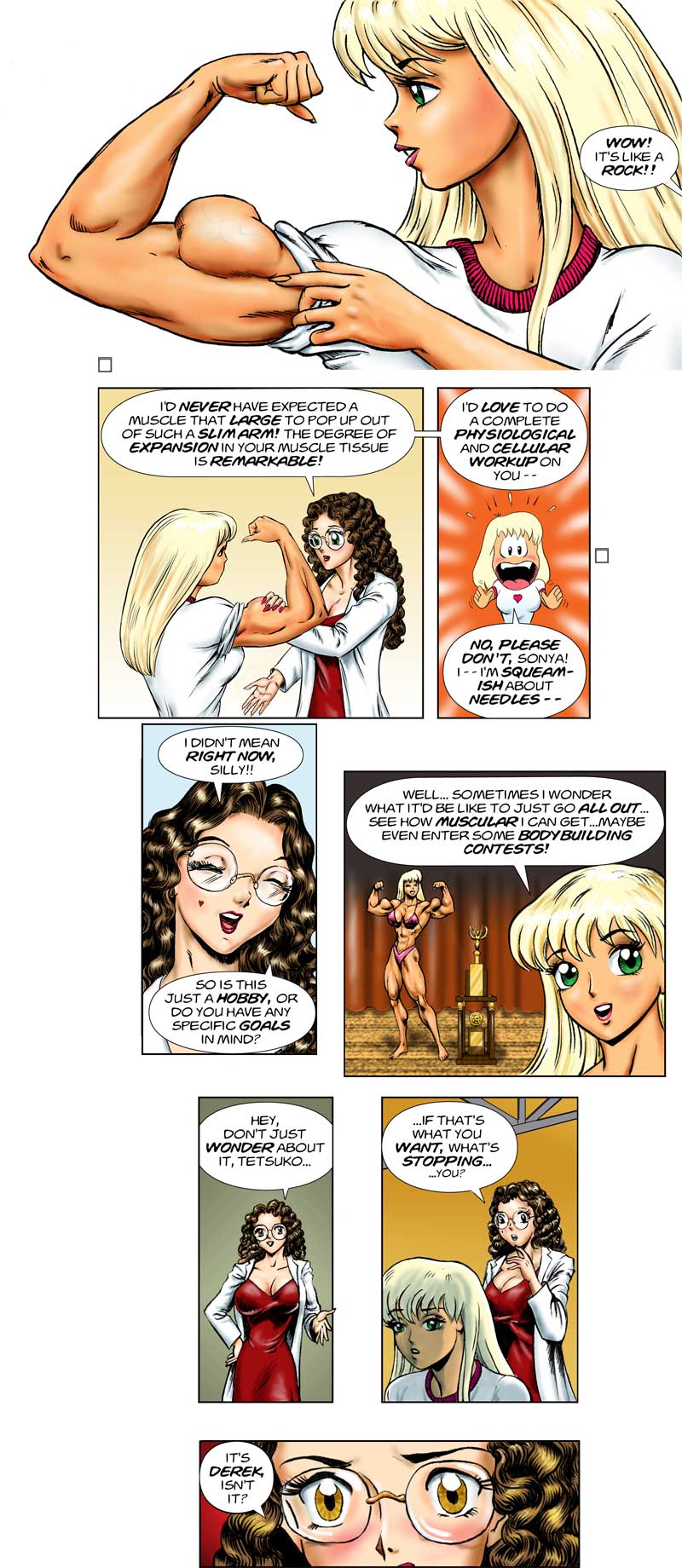 Tetsuko 1 Incident at Gannon Labs! page 5 full
