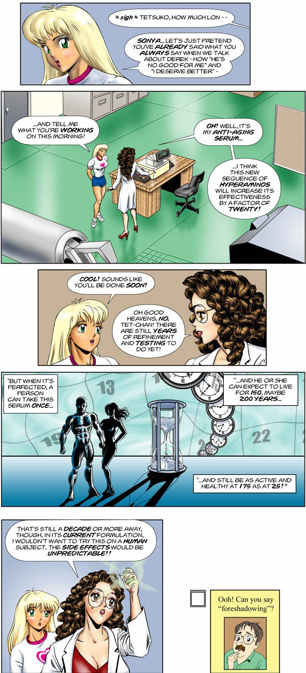 Tetsuko 1 Incident at Gannon Labs! page 7 full