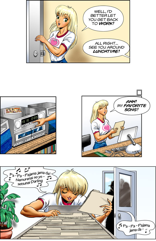 Tetsuko 1 Incident at Gannon Labs! page 8 full