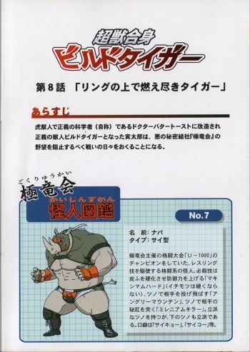 (C79) [Dragon Heart (gamma)] Choujuu Gasshin Build Tiger 7 cover