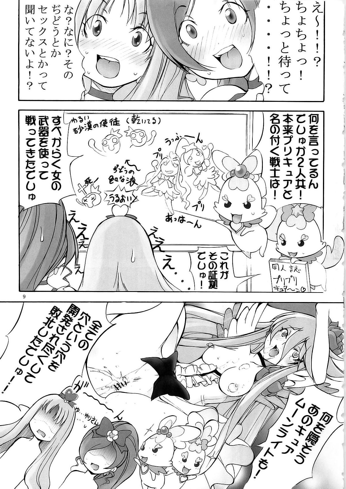 Heart Pre Daibakahatsu! page 9 full