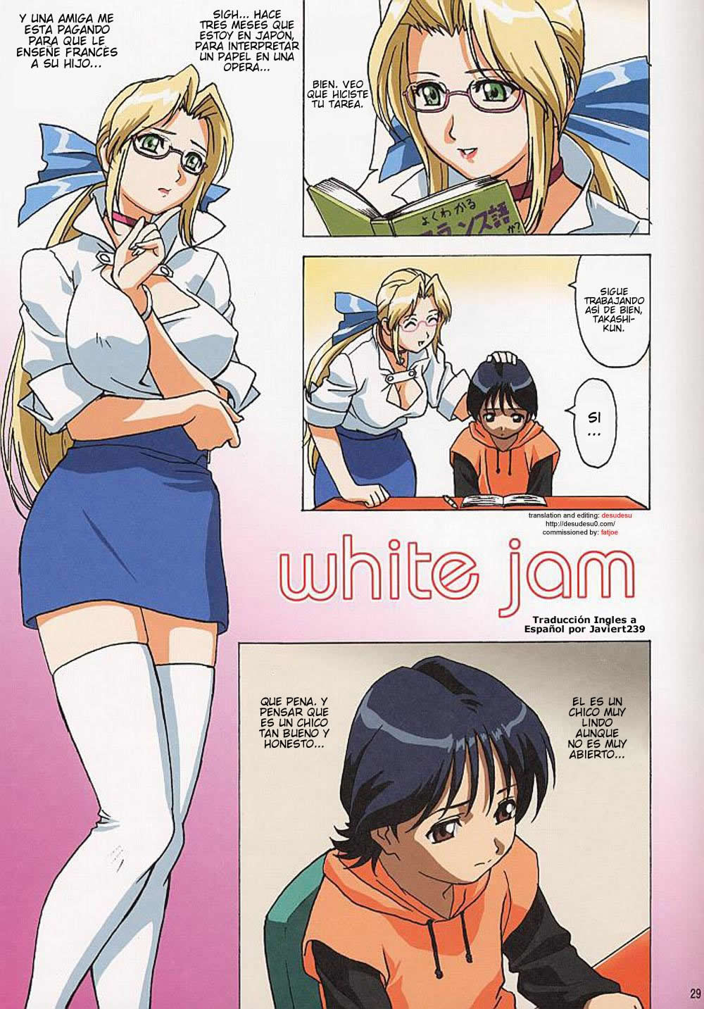 White Jam page 1 full