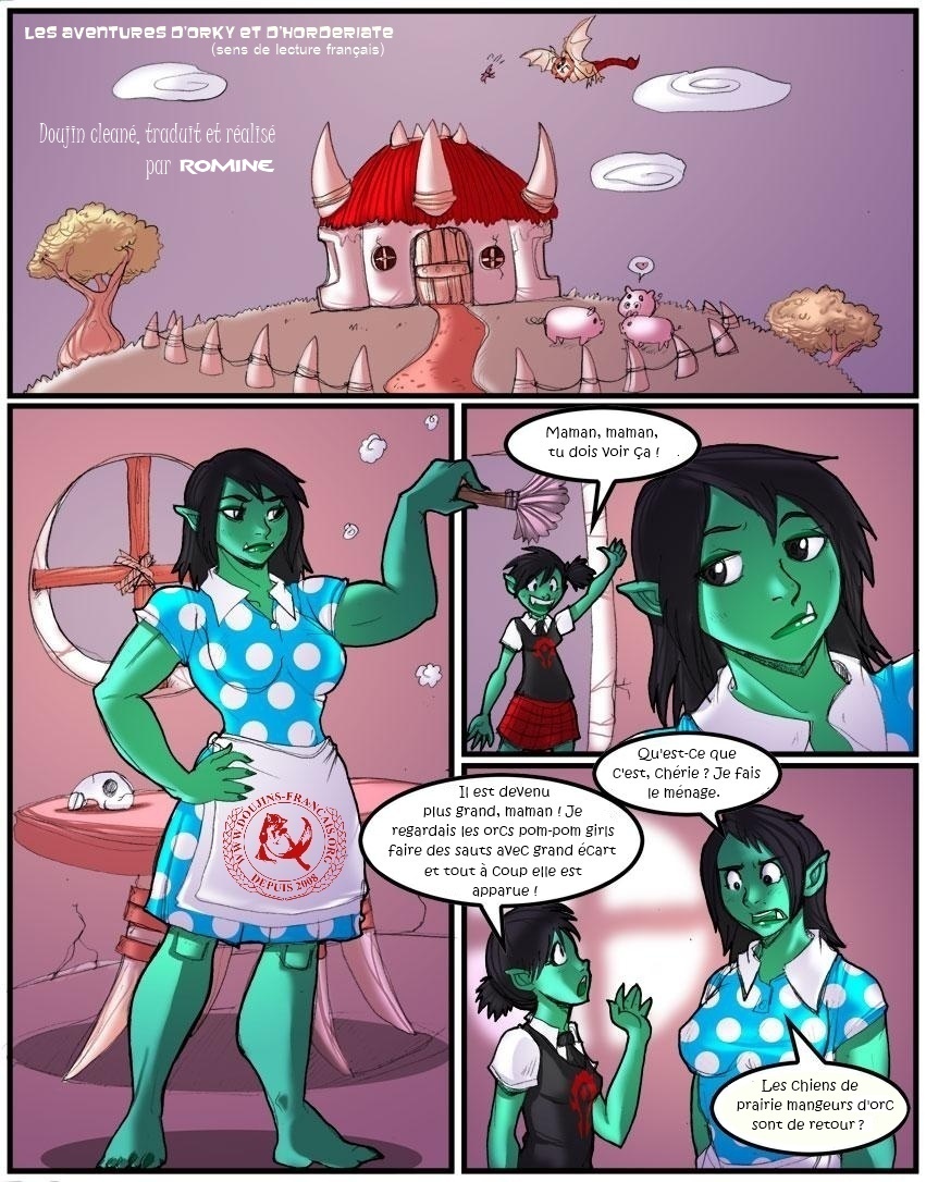 The Adventures of Orky and Horderiate page 1 full