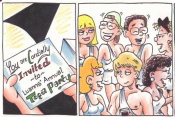 Luann's toga party cover