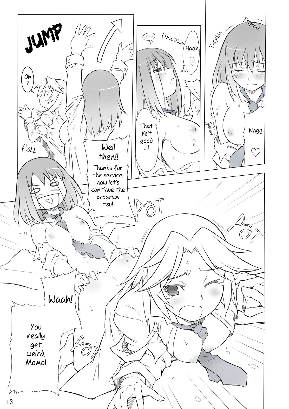 Kaju x Momo Tsukan no Hon page 12 full