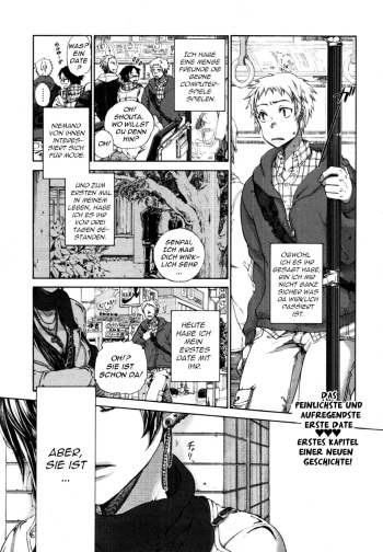 [Satou Saori] Hatsu Date. | First Date (COMIC Tenma 2011-01) [German] [SchmidtSST] cover