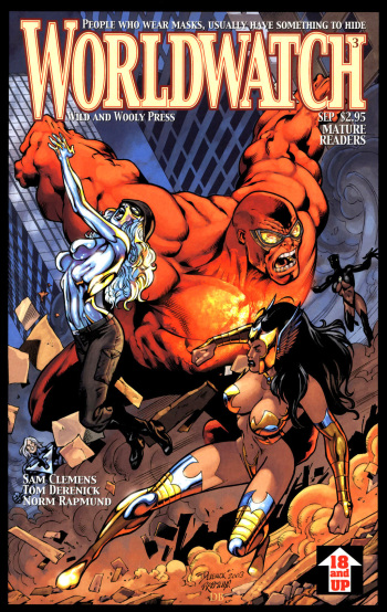 [Chuck Austen] World Watch #3 cover